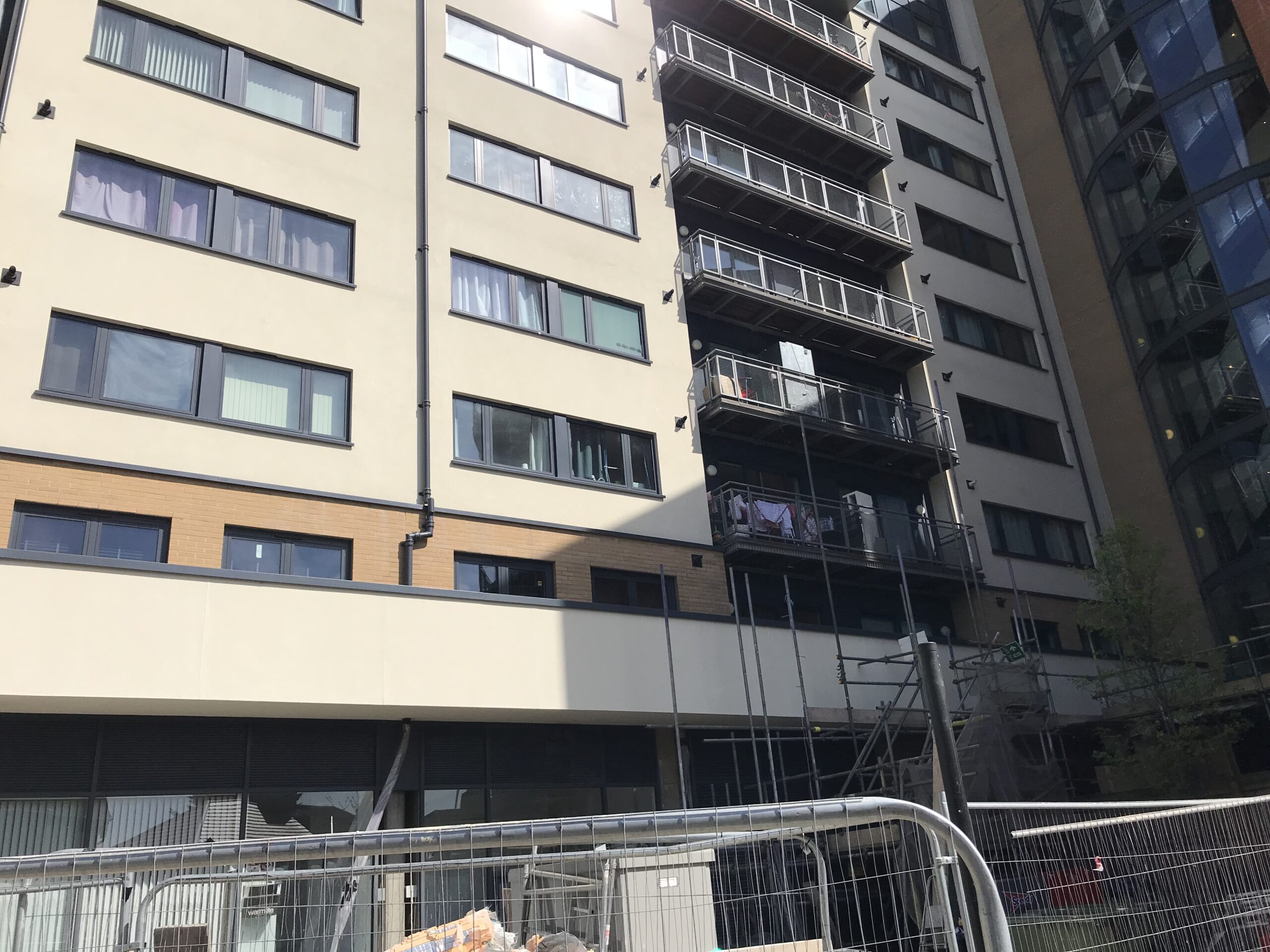 Gants Hill Ilford-Insulated render with silicon topcoat finish